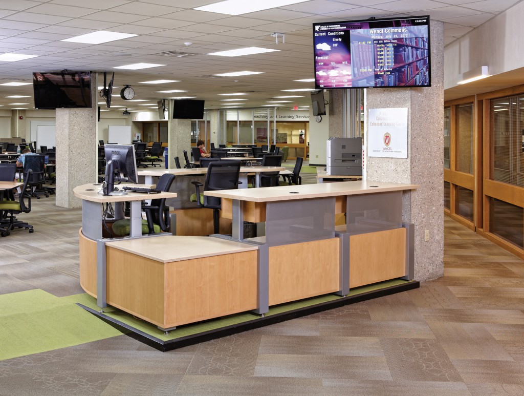 UW-Madison, Wendt Commons Library, WI
