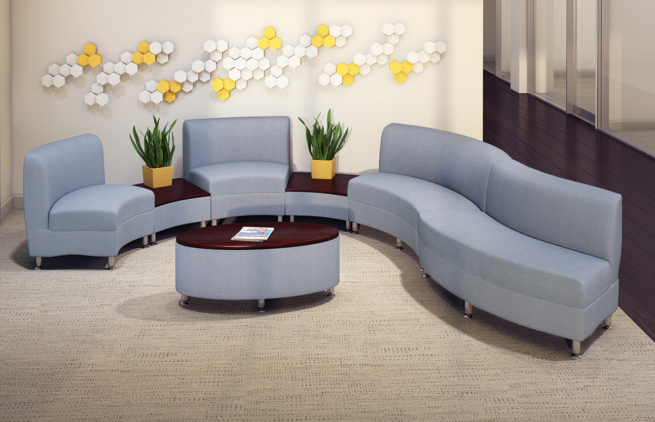 HPFI® Accompany Curve Lounge Furniture
