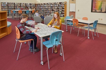 How Library Furniture, Space Design, and Technology Support Informal Learning