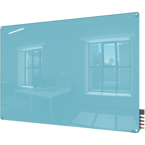 Ghent® Harmony Color Magnetic Glass Markerboards