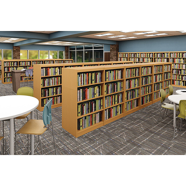 Demco® LibraCraft® Wood Library Shelving - Single Faced